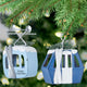 CABLE CAR Set 2 decorațiuni