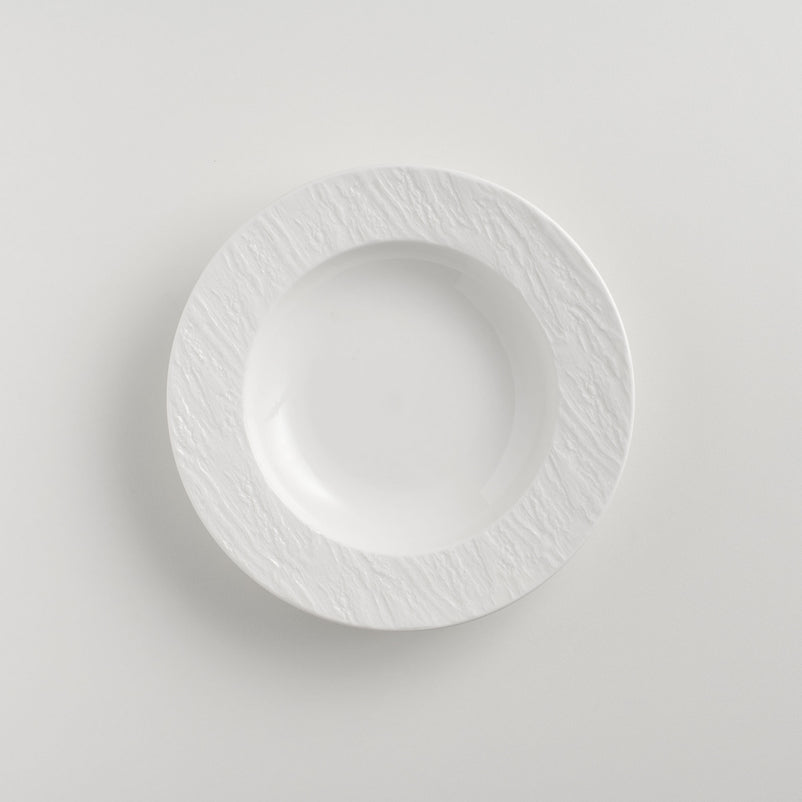 ROCK Farfurie supă, porțelan, D.22cm