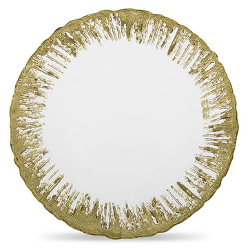 FLASH Farfurie desert, sticlă, D.22cm de la Mobexpert