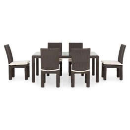 MESA Set mobilier terasă/grădină, 6 scaune și masă