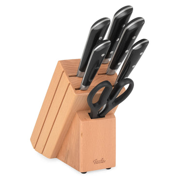 TEXAS Set 5 cuțite cu foarfecă și suport