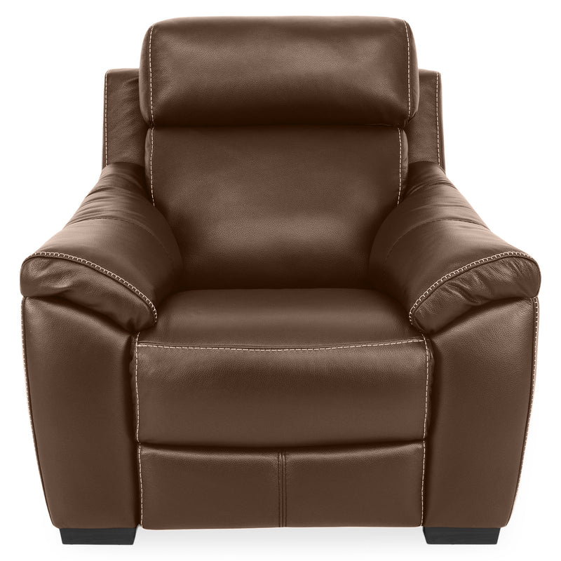 THOMSON Fotoliu cu recliner electric și mecanism tetieră, piele