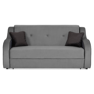 NEREA Canapea extensibilă, 3 locuri, 2 perne decorative incluse, stofă de la Mobexpert