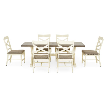 SIRIO Set mobilier terasă/grădină, 4 scaune cu brațe, 2 scaune fară brațe