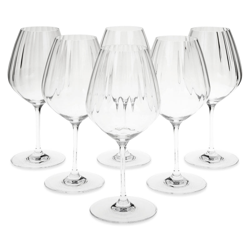 OPTICAL Set 6 pahare vin roșu, 570ml