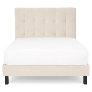 OLIMP Pat tapițat 140x190, somieră inclusă