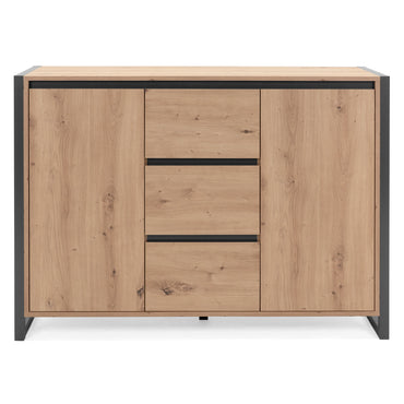 DOVER Comodă 2 uși, 3 sertare