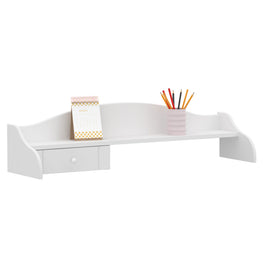 SIMPLE WHITE Suprapozabil birou copii, 1 sertar stânga/dreapta