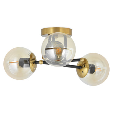 MACARIO Plafonieră 3x60W E27