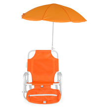 KIDS BEACH Scaun cu parasolar și geantă frigorifică