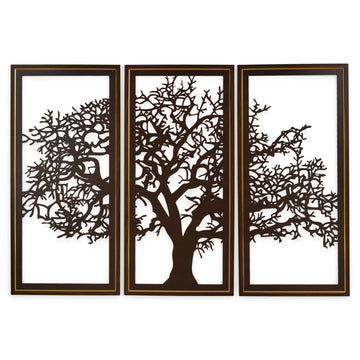 LIFE TREE Set 3 decorațiuni perete de la Mobexpert