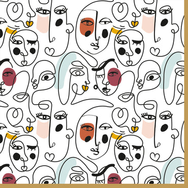 MODERNISM Set 20 șervețele masă