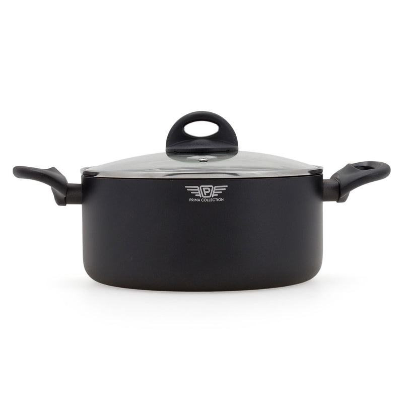 POP Cratiță cu capac, aluminiu, D.24cm