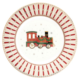 POLAR EXPRESS Farfurie aperitiv, porțelan, D.19cm