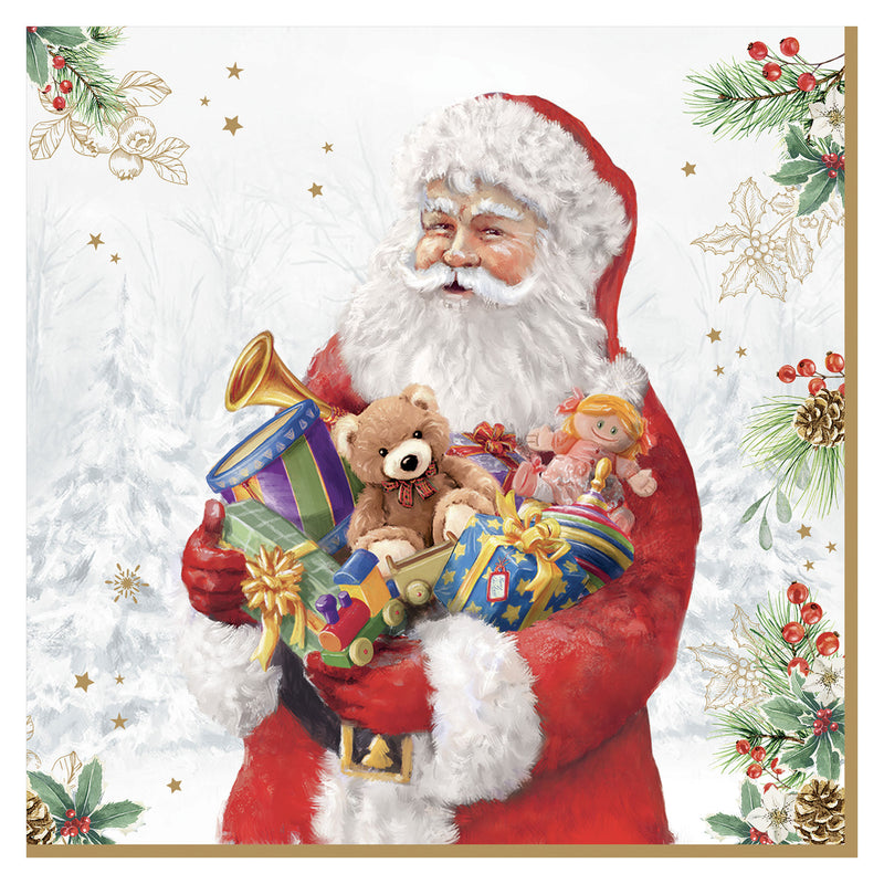 SANTA IS COMING Set 20 șervețele masă