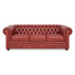 CHESTERFIELD Canapea 3 locuri, piele