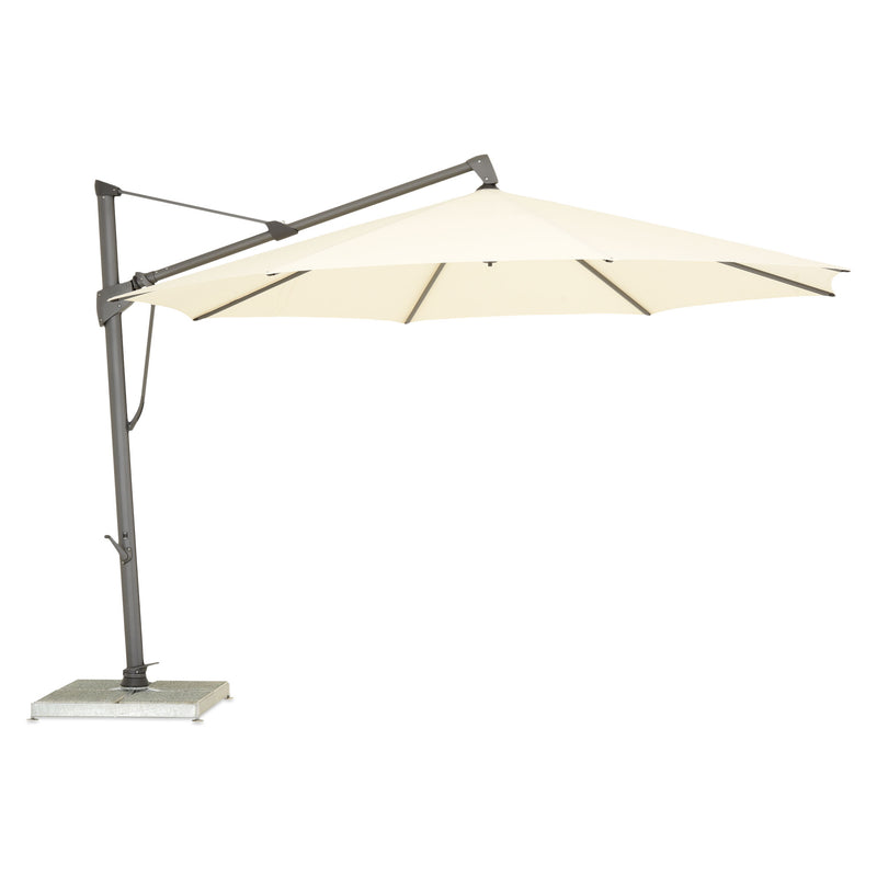 SOMBRANO EASY Umbrelă rotundă, bază inclusă, D.400cm