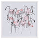 FLAMINGOS II Poster înrămat