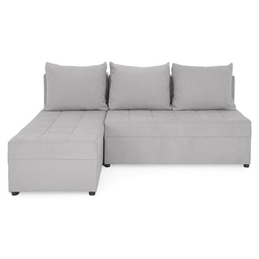 FREYA Colțar extensibil, șezlong interschimbabil, stofă