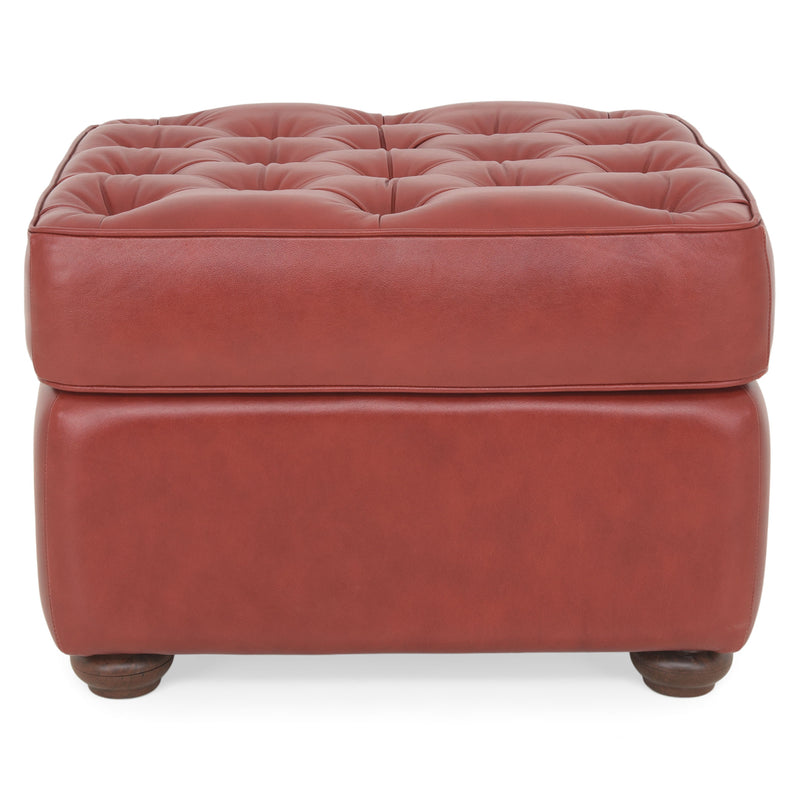 CHESTERFIELD Taburet, piele