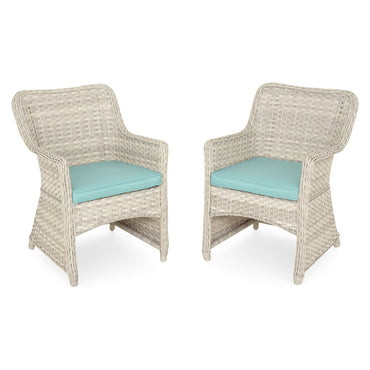 CALZADA Set mobilier terasă/grădină, 2 fotolii