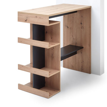 SPARKLER Masă bar, cu spațiu depozitare