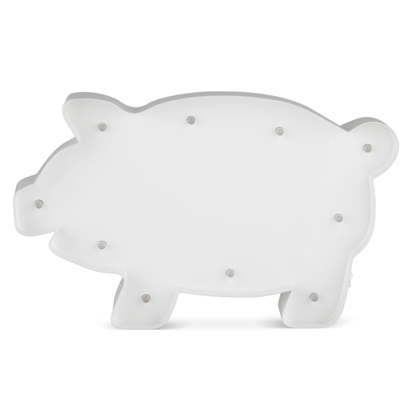 PIGGY Decor luminos din metal pentru copii