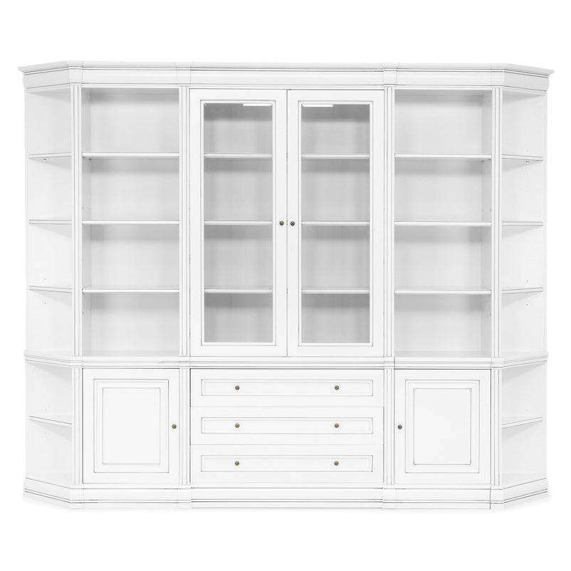 JAZZ Ansamblu living cu etajere laterale dreapta/stânga