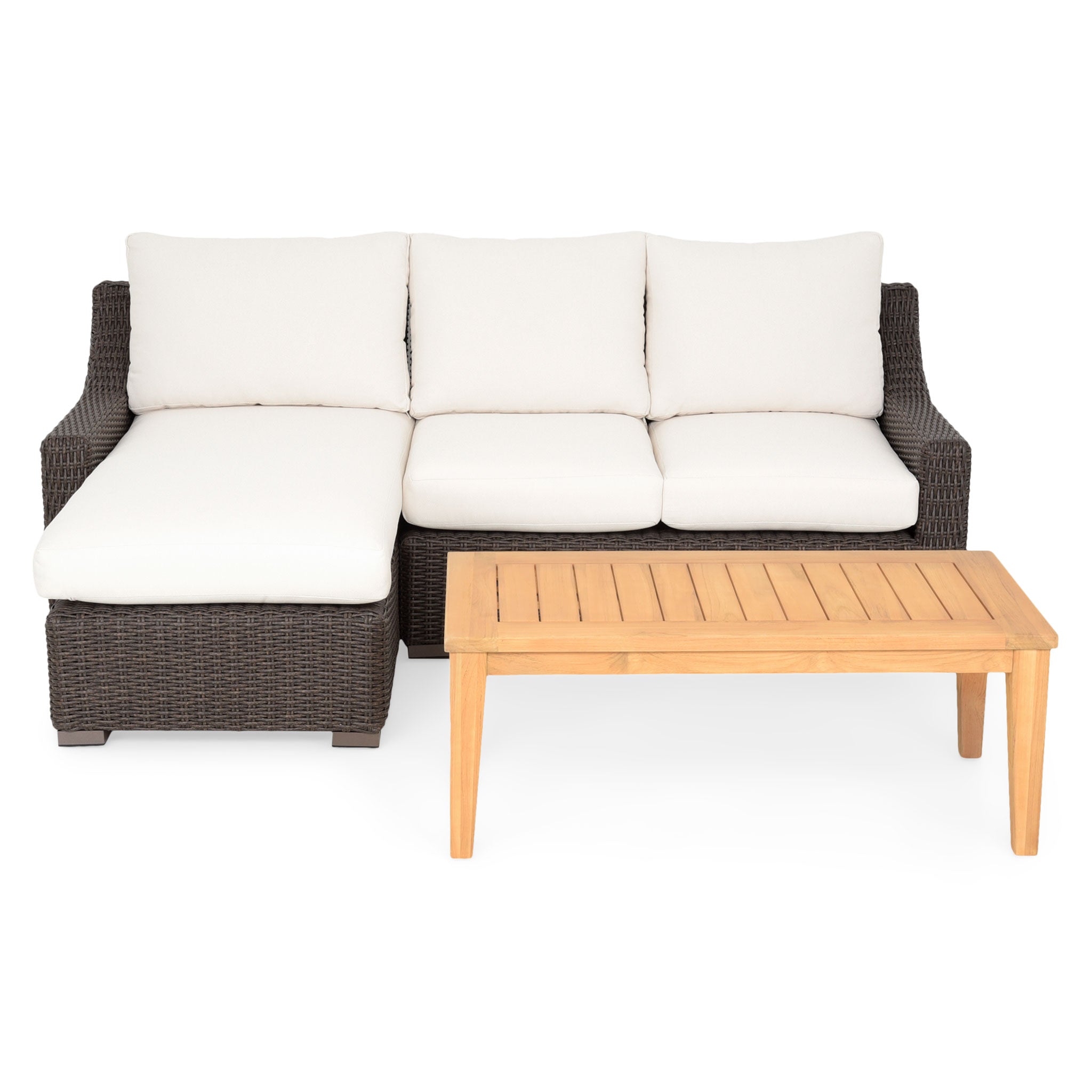 MESA Set mobilier terasă/grădină, canapea, șezlong și măsuță
