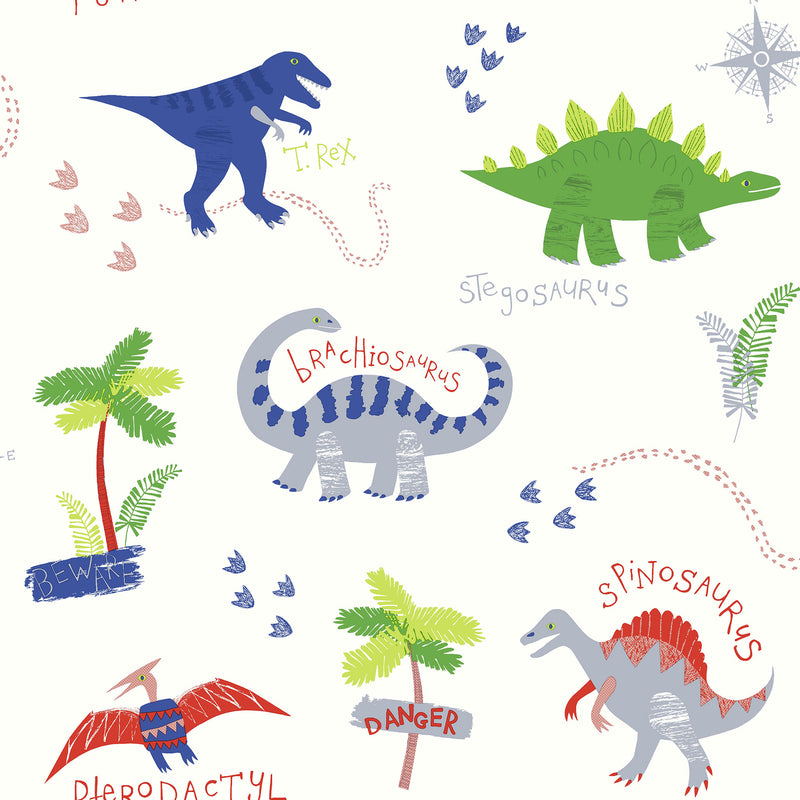 DINO DOODLES Tapet