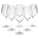 OPTICAL Set 6 pahare vin alb, 360ml