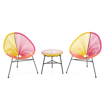 CORFU Set mobilier terasă/gradină, 2 fotolii și măsuță de la Mobexpert