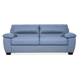 ROMA Canapea extensibilă, 3 locuri, piele