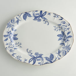 FLORAL Platou, ceramică, L.41cm