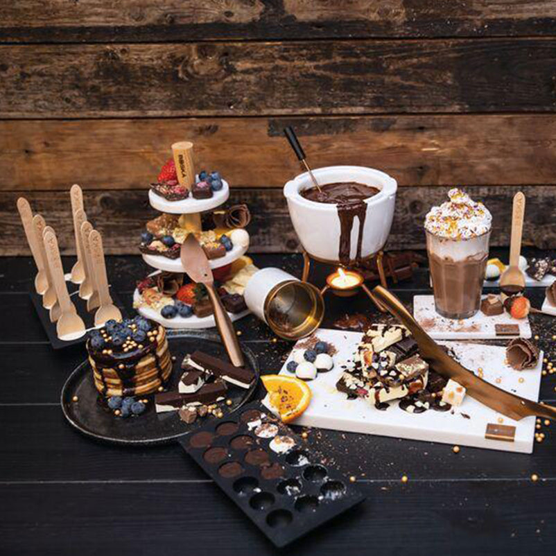 BONBON Kit servire 18 bomboane de ciocolată 3D, silicon