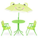 FROG Set mobilier terasă/grădină copii, 2 scaune, masă și umbrelă