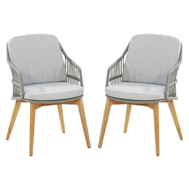 SEMPRE Set mobilier terasă/grădină, 2 scaune