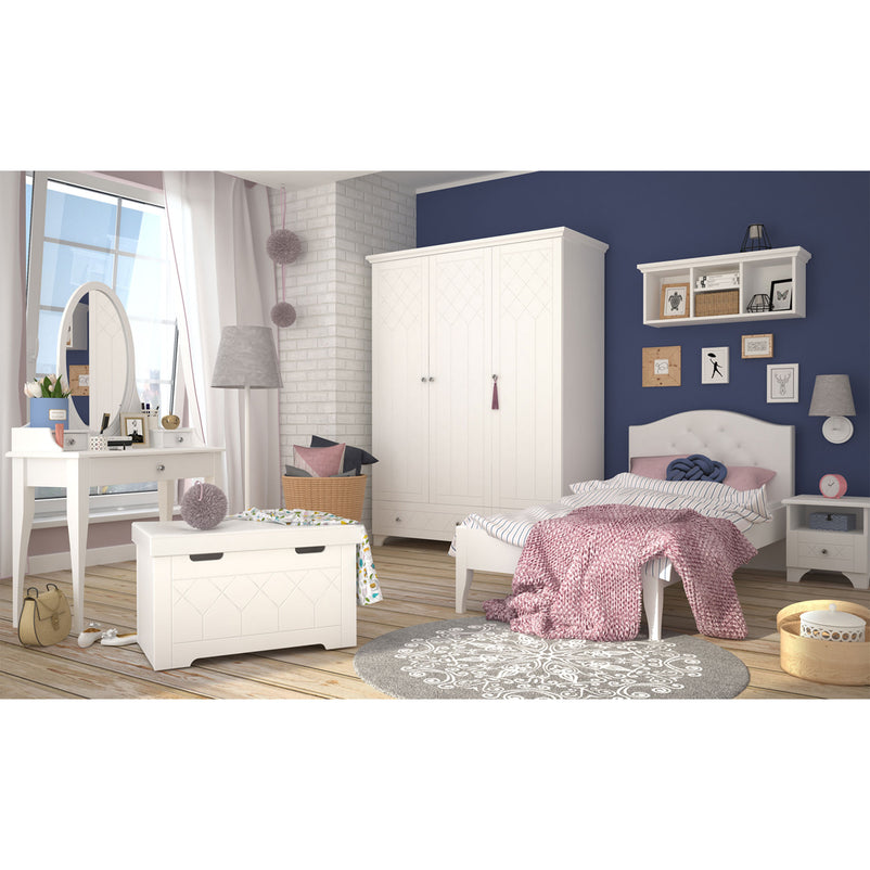 ROYAL WHITE Noptieră copii, 1 sertar