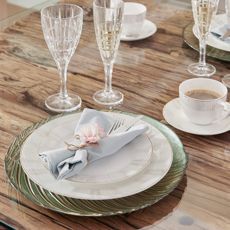 DOVER Set 6 pahare șampanie, 180ml