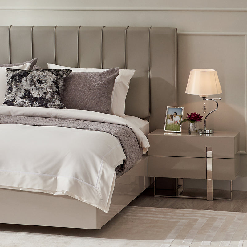 GIULIANO Pat tapițat, somieră inclusă