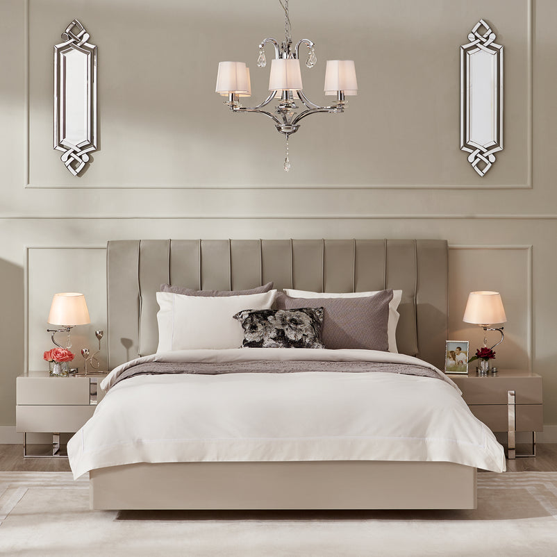 GIULIANO Pat tapițat, somieră inclusă