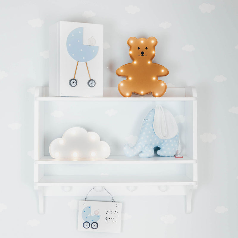 TEDDY Decor luminos din metal pentru copii