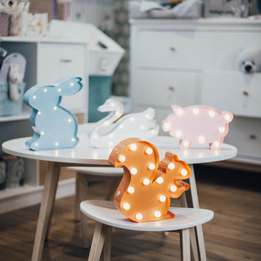 SQUIRREL Decor luminos din metal pentru copii