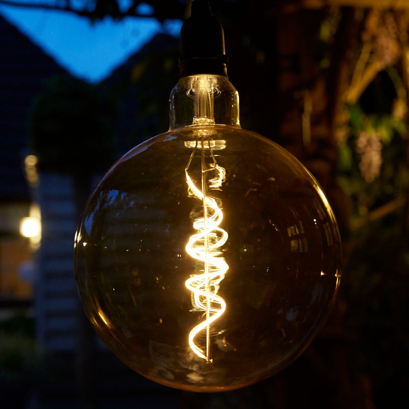 SPHERE Pendul exterior 4xAA LED