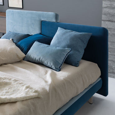 VENGER Pat tapițat, 160x200cm, somieră inclusă