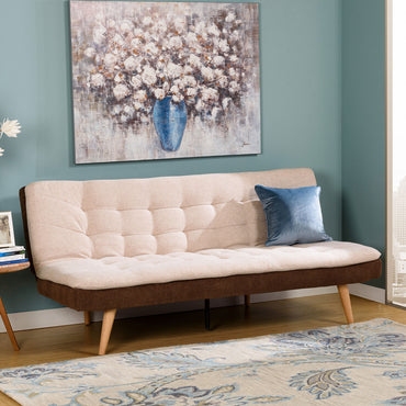 LIMA Canapea extensibilă, 3 locuri, stofă