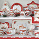 CHRISTMAS MELODY Platou servire, porțelan, D.22.5cm