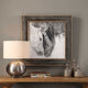 CUSTOM BLACK AND WHITE HORSES Tablou