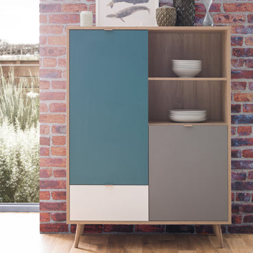 KULTUR Comodă 2 uși, 1 sertar