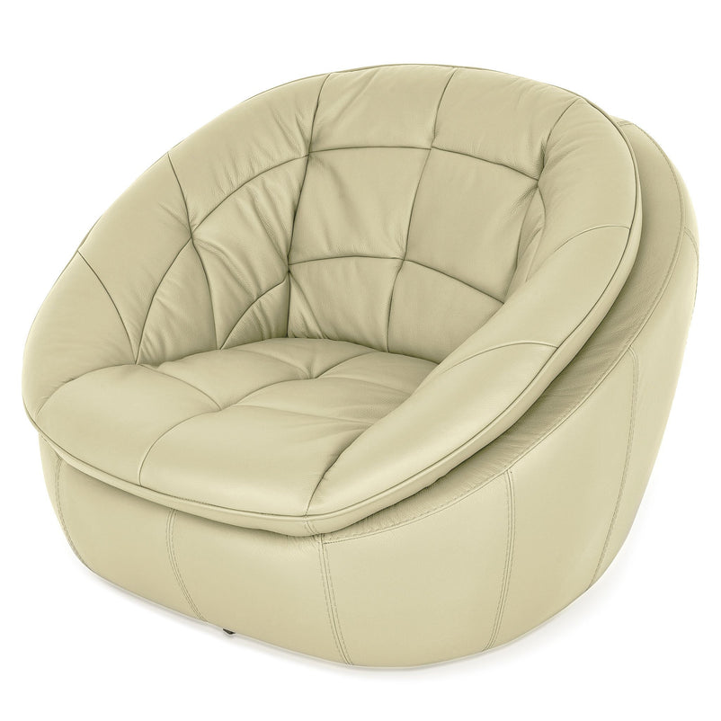 CHICAGO Fotoliu rotativ, piele